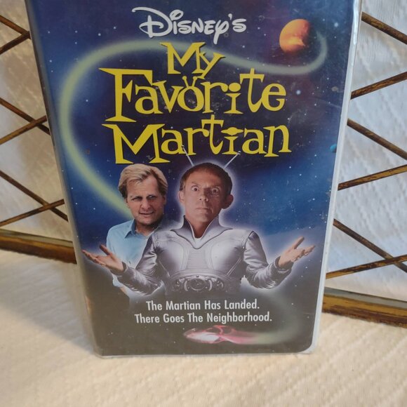 Vintage Disney Rocketeer 1991 Paper Case VHS My Favorite Martian 1999 Hard Case - Picture 8 of 13